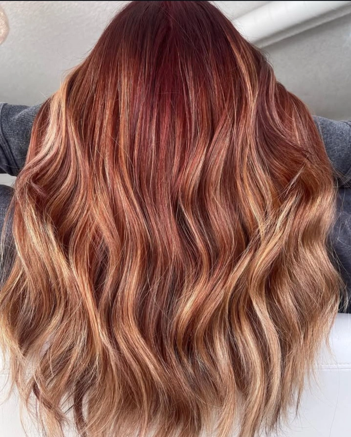 Red and Blonde Hair