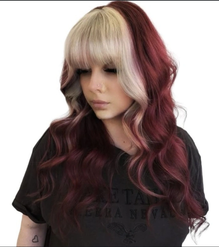 Red and Blonde Hair