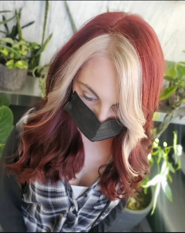 Red and Blonde Hair