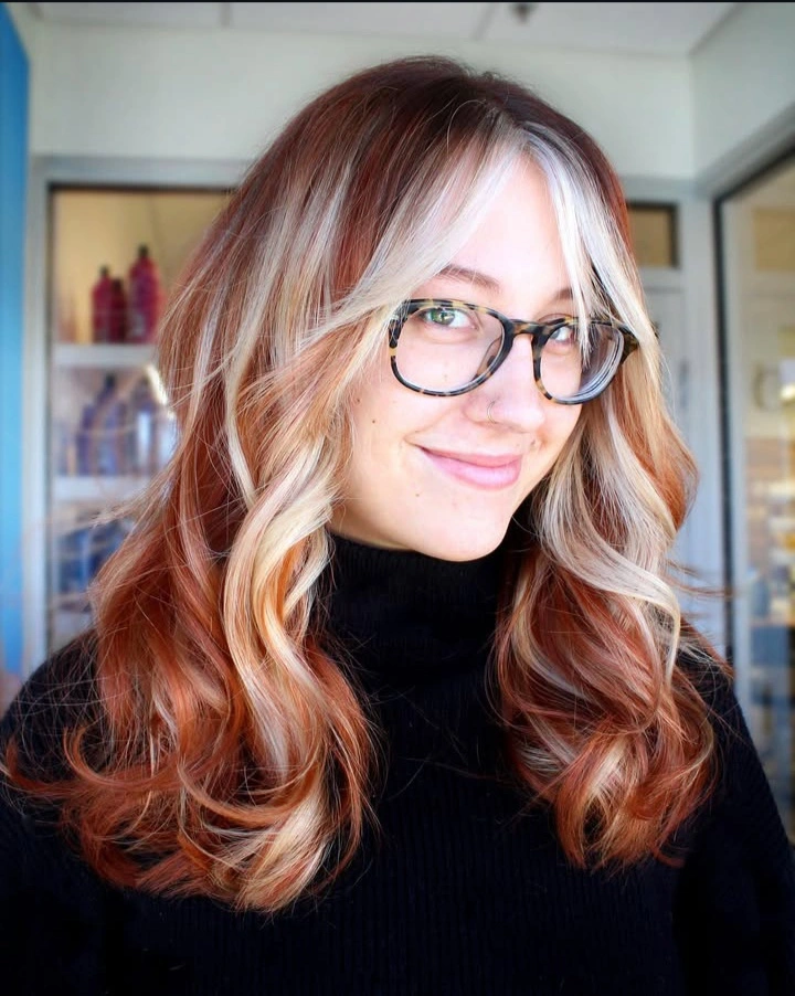 Red and Blonde Hair