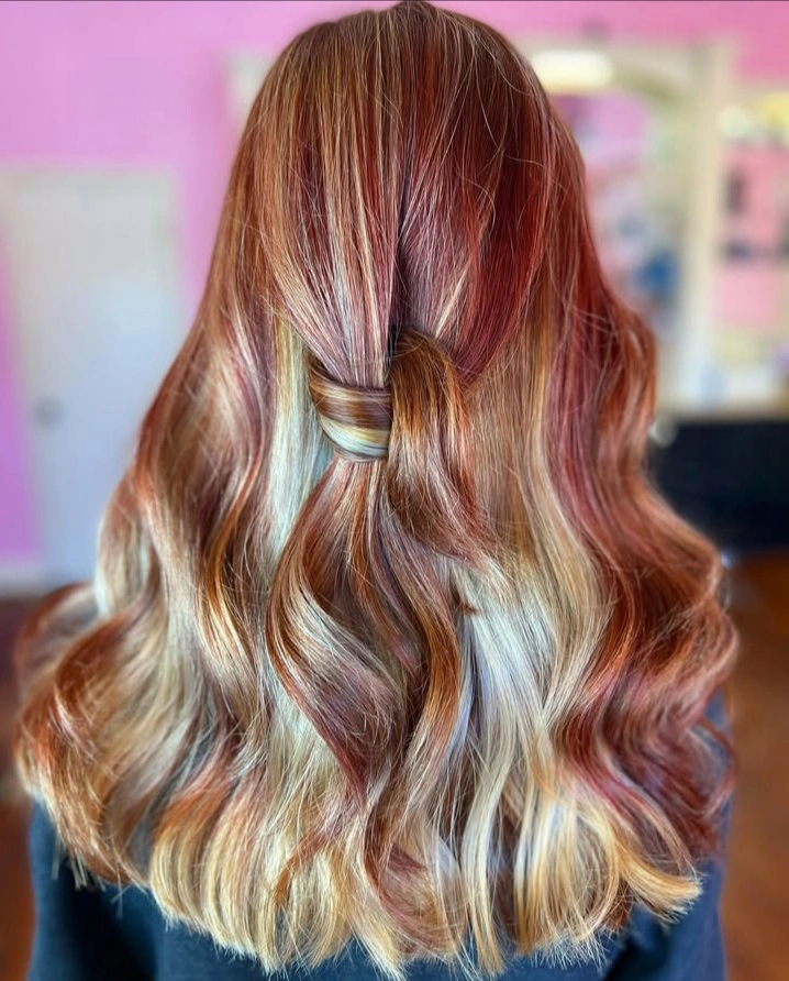 Red and Blonde Hair